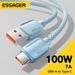 Essager 7A 100W Type C Huaweii Honor 88W PD Fast Charging Charger USB A Data Cord Cable For Xiaomi Oneplus Samsung_voghion.com
