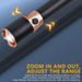 New Zoom High Brightness Flashlight Ultra Bright Portable Rechargeable Outdoor Home Use Hiking Long Range Emergency_voghion.com