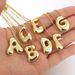 2025 Nuovi arrivi AENSOA Collares Iniziale Palloncino Bolla Nome Collane Acciaio Inossidabile Lettera A-Z Puff Collana Choker per Donne Uomini_voghion.com