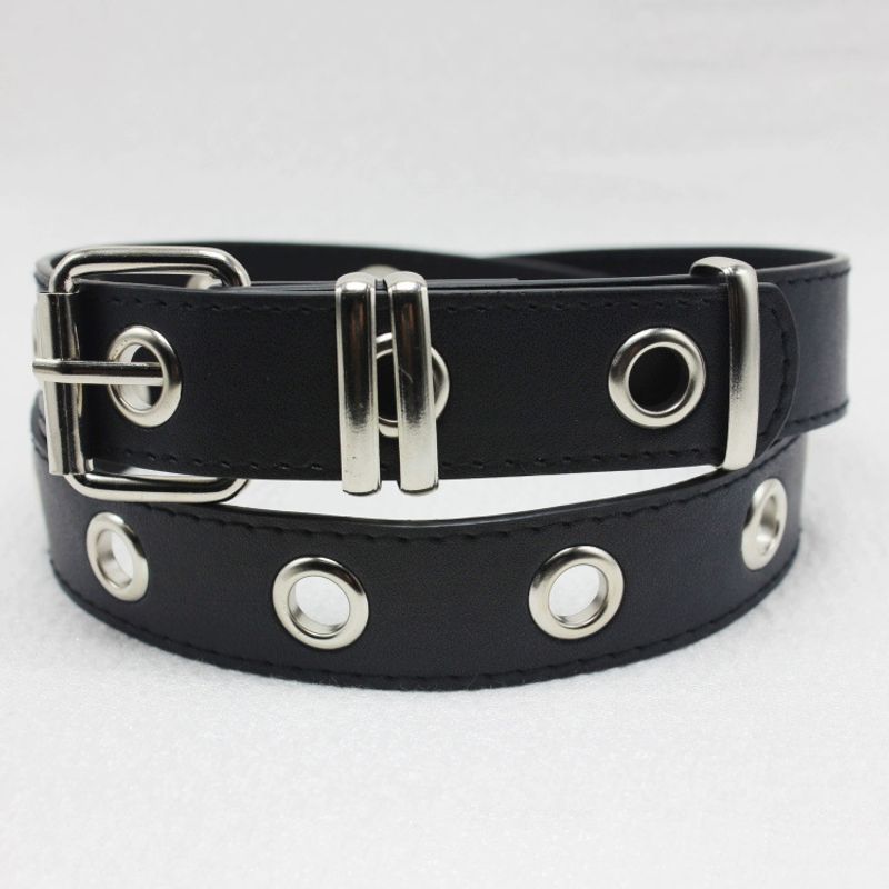 Ceinture pour femme, version coréenne cool, polyvalente, hip-hop, punk, chaîne en métal, décoration, célébrité Internet, style américain_voghion.com