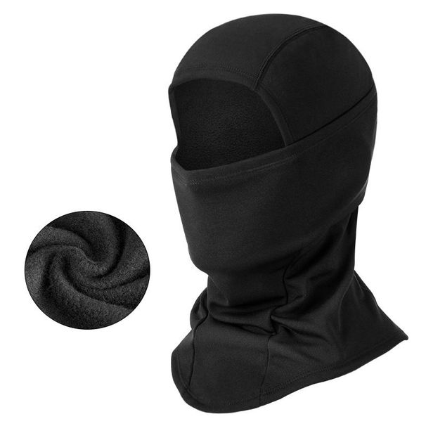 Solid Color For Men And Women Elastic Face Mask Electric Riding Dustproof Bandit Hat Warm American Style Head Cover_voghion.com