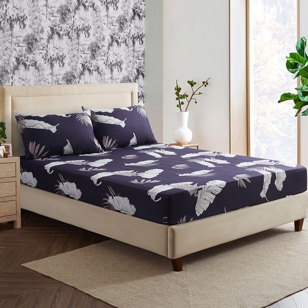 Feather Bohemian Mattress Cover Polyester 3D Printed Bedspread_voghion.com