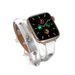 Uhrenarmband für iWatch 42/44/45/46/49 mm 38/40/41 mm PU-Leder-Mode-Uhrenarmband für Uhrenserie Ultra2 Serie 10/9/8/7/6/5/4/3/2/1_voghion.com