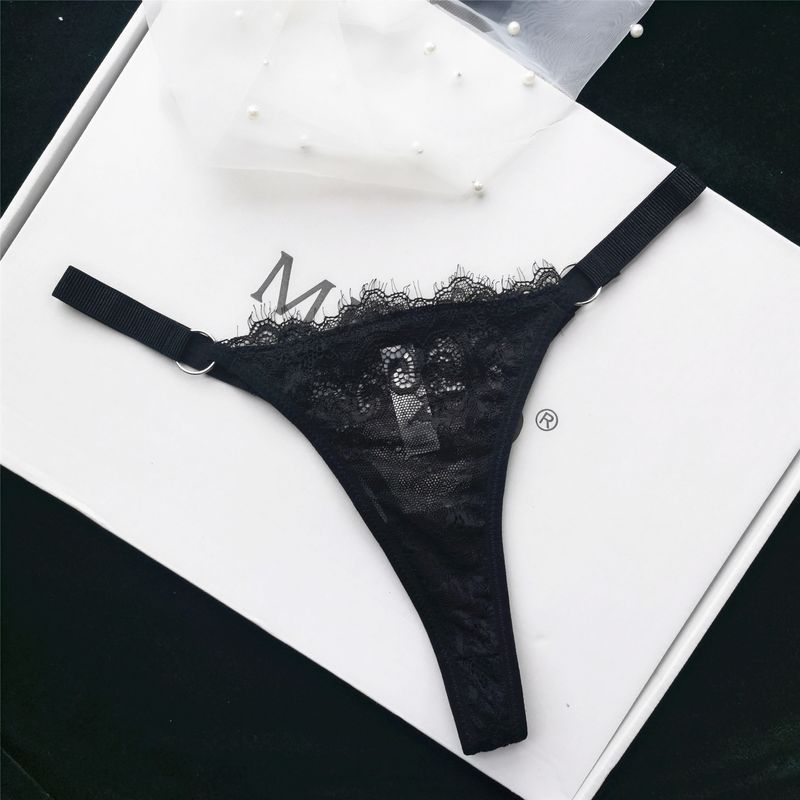 Hot Sale Bøjle Blonde Sexy Broderet Undertøjssæt Sexy Ferskenfarvet Hoftruser Til Kvinder_voghion.com