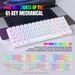 V900 Mechanical 61 Keys Mini Blue Switch Multiple Lighting Colorful Keyboard Portable Suitable For Gaming_voghion.com