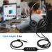300D Telefon-Headset, verlustfreie Rauschunterdrückung, atmungsaktiv, USB, binaurales Mikrofon, langes Kabel, Call-Center-Kopfhörer für LKW_voghion.com