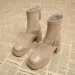 Trendige Damen-Winterstiefel 2024: Modische Martin-Stiefel mit dicker Sohle für warme Füße, Khaki/Schwarz/Braun, 27ce_voghion.com