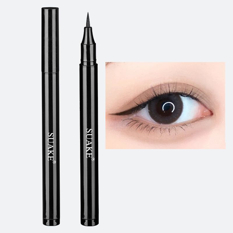 Waterproof Eyeliner 1PC Liquid Pen Long Lasting Quick Drying Smooth Makeup Beauty Matte Black Eyeliner Sta_voghion.com