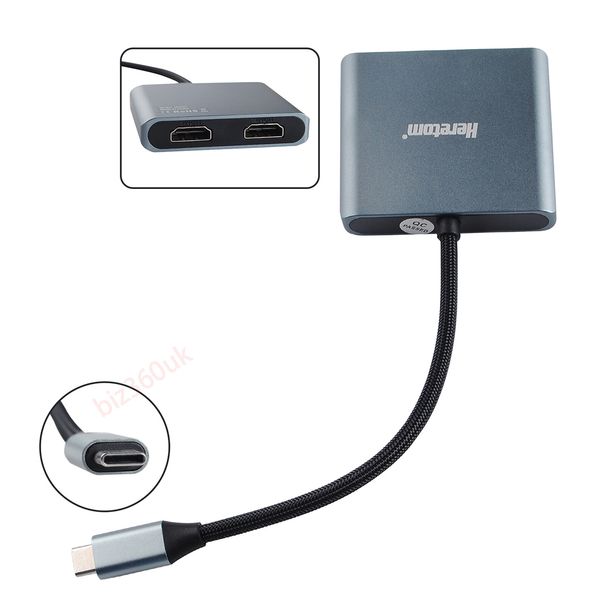USB C Type C To HDMI Cable TV AV Adapter Mobile Phone Tablet HDTV For Android UK_voghion.com