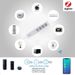 Tuya Smart Surge Protector EU Zigbee Outlet 4 Plugs and 2 USB Port Individual Control Works With Alexa Google Home_voghion.com