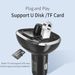 1 Pcs Carrying Hands-free Bluetooth Transmitter Car Kit MP3 Modulator Player Hands-free Audio Receiver HMM_voghion.com