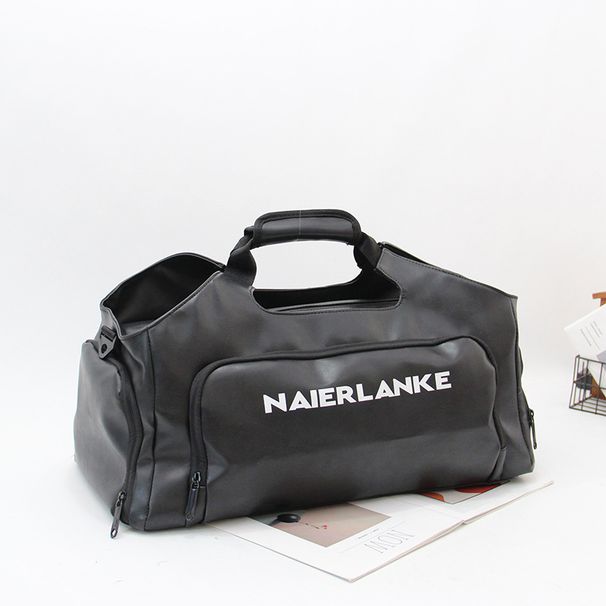 Dry Wet Separation Handbag Large Capacity Travel Korean Style Gym Business Trip Independent Shoe Compartment Carry-on_voghion.com