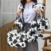 2024 New Women's Fashion Large Capacity Handbag Printed Mother-Daughter Six-Piece Set Single Shoulder Crossbody Bag_voghion.com