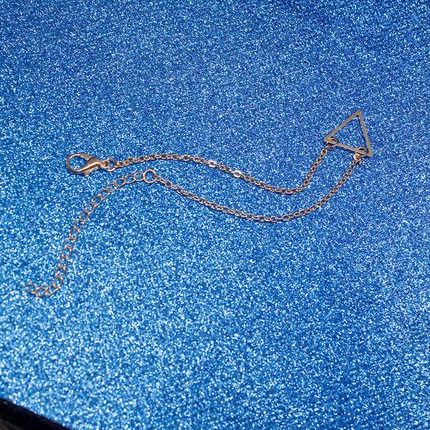 Bracelet triangle simple et bon marché en alliage pour femme, nouveau, printemps, cadeaux de boutique transfrontaliers_voghion.com
