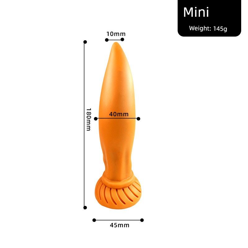 Συσκευή διαστολής πρωκτού Extreme Challenge Super Large υγρής σιλικόνης, μαλακή και άγευστη, για πρωκτικές σφήνες, SM_voghion.com