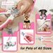 7-piece Dog Grooming Set: Hair Removal Flea Comb, Nail Clippers, Bath Brush, Finger Cots With Labeling Option_voghion.com