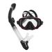 Neues Sanbao-Set aus flüssigem Silikon, gehärteter Antibeschlagspiegel, Schnorchel-Universal-Taucherbrille für Erwachsene_voghion.com