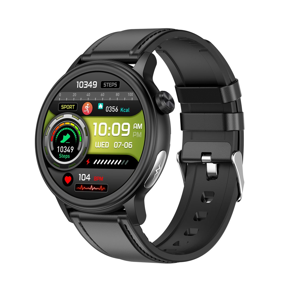 Smart Watch With Bluetooth Calling, ECG, Blood Pressure & Glucose Monitoring, Heart Rate & SpO2 Tracking, Multi-Sport Modes For Men & Women_voghion.com