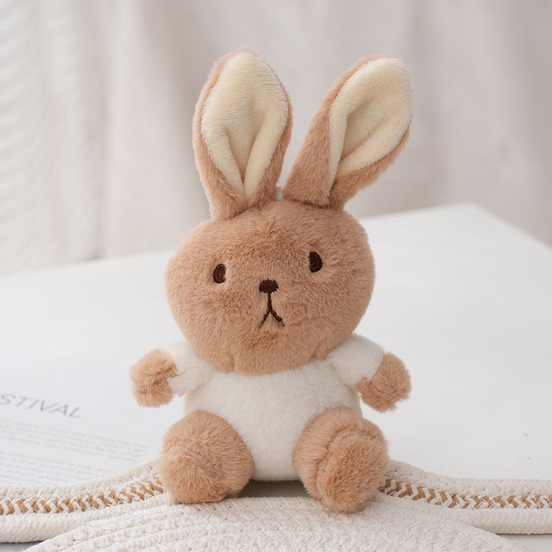 Cute Tea New Milk Rabbit Milk Tea Bear Plush Toy Keychain Bag Charids Gift Machine Doll Wholesale_voghion.com