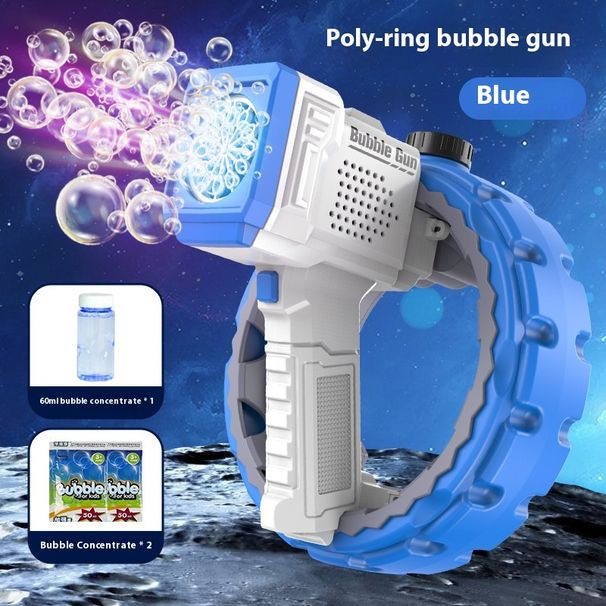 Uusi energiankeräysrengas, täysautomaattinen ase, lasten kädessä pidettävä, suuren kapasiteetin huokoinen kuplakonelelu_voghion.com