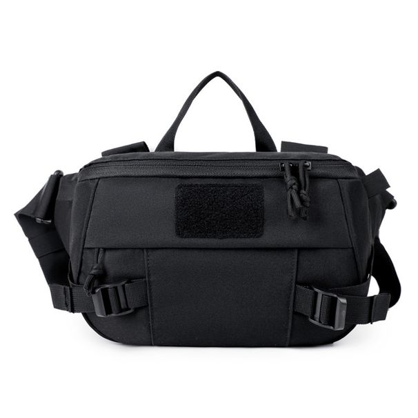 Multifunctional Fashion Casual Breast Bag Business Commute Waterproof And Wear-resistant Men's Fanny Pack Messenger Bag_voghion.com