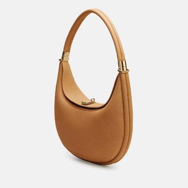 Songmont Mountain has a Song genuine leather medium size Songyue series crescent pack, commuting single shoulder_voghion.com