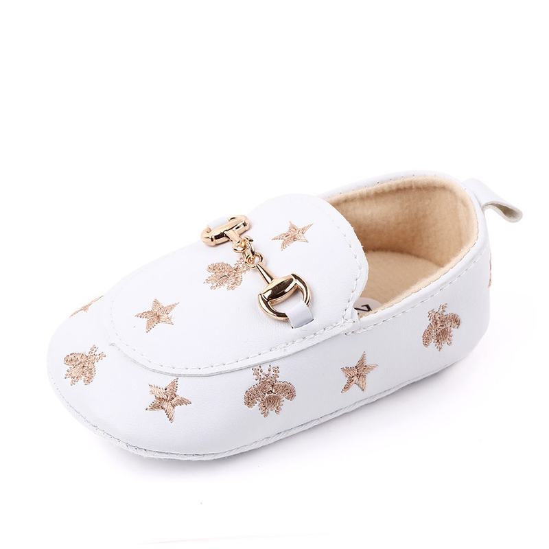 Clássico bordado bebê estilo coreano sapatos casuais sapatos de bebê sola macia antiderrapante sapatos da criança 2343_voghion.com