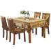 Toalha de mesa bordada estilo europeu, tecido transparente, toalha de mesa de chá, toalha de mesa, conjunto de bandeira de mesa_voghion.com