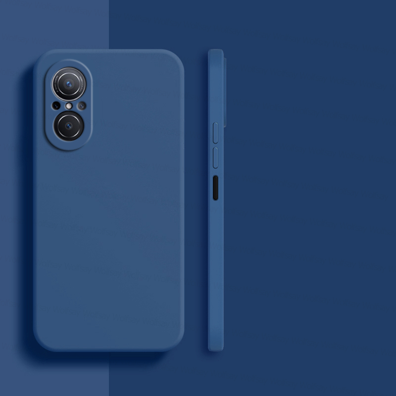 Für Huawei Nova 9 SE Fall Für Huawei Nova 9 SE 9 Pro Abdeckung Stoßfest Flüssiges Silikon TPU Telefon Schwarz Abdeckung für Huawei N_voghion.com