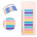 Yueda 40 Color Morandi Index Sticker Translucent Label Fluorescent Indication Post-it Notes Student Supplies Transparent Sticker_voghion.com