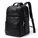 Genuine Fall/Winter New 2025 Leather Large Capacity Business Commuter Backpack Men's Laptop Bag_voghion.com