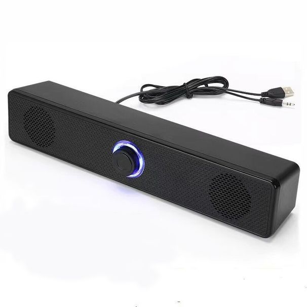 Ordinateur Usage domestique Petit double haut-parleur Grand volume Ordinateur portable Bureau Long Bluetooth Subwoofer_voghion.com