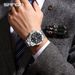 SANDA New Luxury Men's Watch Large Dial Multi Functional Waterproof Night Light Calendar Men's Quartz Watch_voghion.com