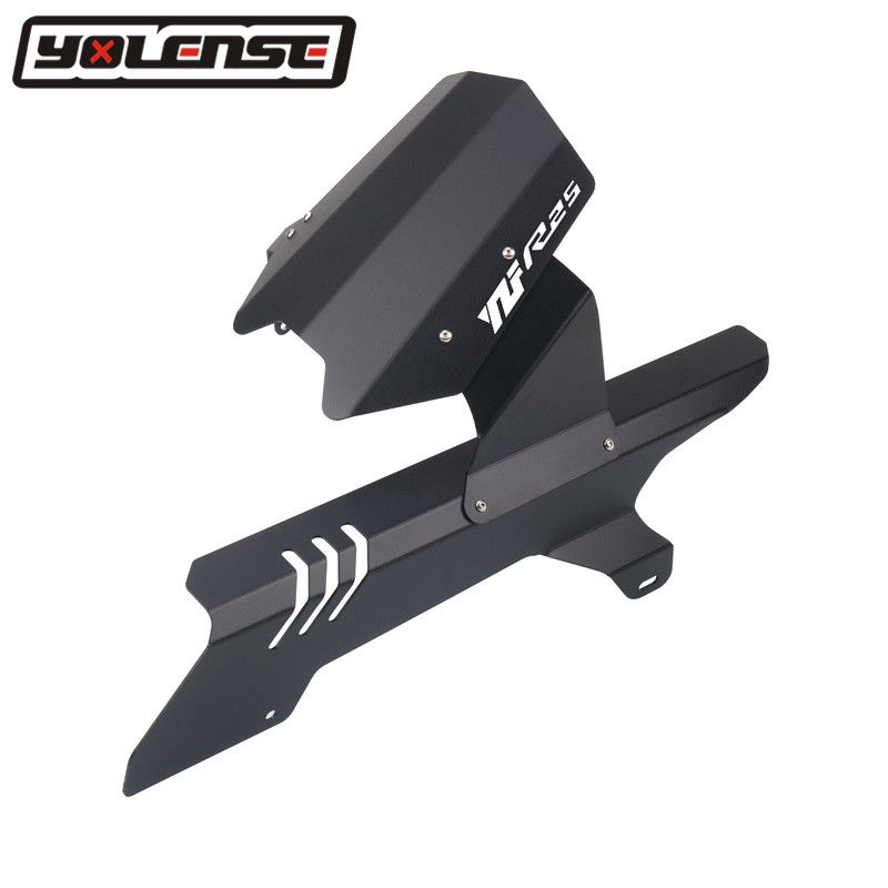 For YAMAHA YZFR3 YZFR25 MT-03 MT-25 YZF-R3 YZF-R25 R3 R25 Motorcycle Rear Fender Mudguard Wheel Hugger Splash Guard CNC Bracket_voghion.com