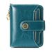 New Leather Women's Short Style Student Korean Version Multi-Functional Mini Coin Purse Driver's License Wallet_voghion.com