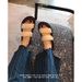 Genuine Leather Platform Sandals (Retro-Inspired, Chunky Sole Beach Slides For Women - Summer Casual & Boho Style)_voghion.com