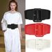HOT Plus Size Stretch Cummerbunds Female Wide Black Corset Belt Big Dress Red Waistband Designer Belts For Women White_voghion.com
