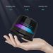 Mini haut-parleur magnétique sans fil Bluetooth, portable et lumineux, support de téléphone RGB, petit cadeau_voghion.com