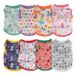 8-Piece Set New Dog Vest Pet Teddy Clothes Cat Summer Thin Style_voghion.com