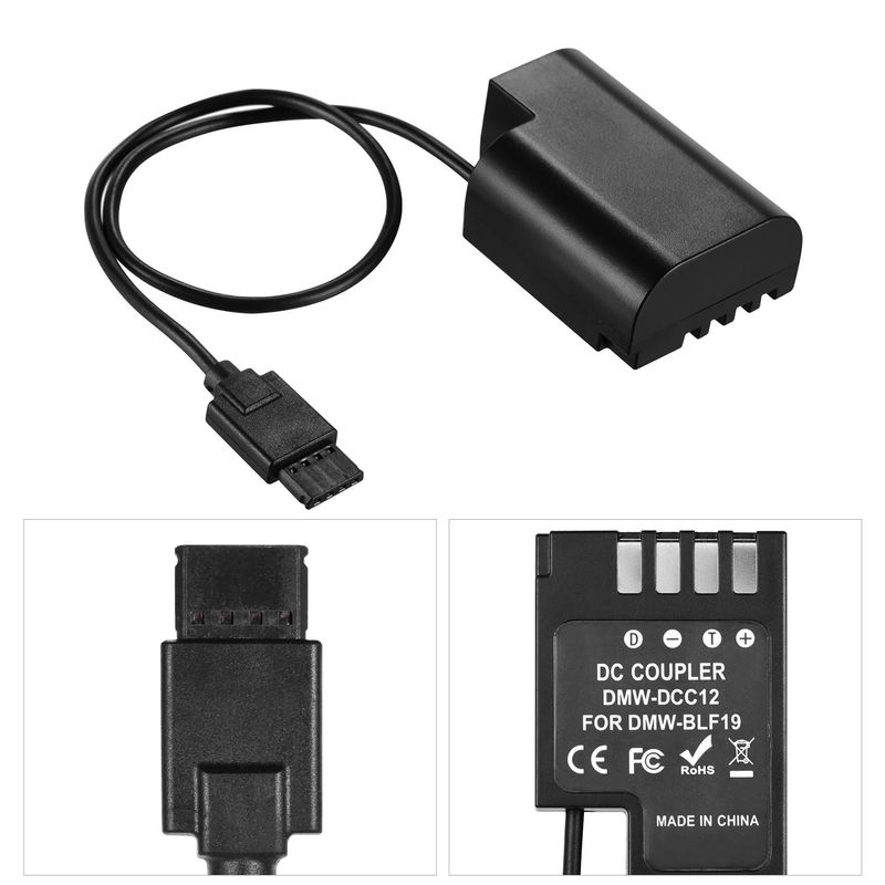 Andoer DCC12 Dummy-Batterie-Netzadapterkabel_voghion.com