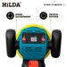 Lucidatrice a batteria HILDA per auto e marmo - 3 velocità regolabili, tampone da 125 mm, 2800 giri/min, batteria al litio (5 modelli disponibili)_voghion.com