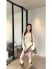 Sun Protection Cover-Up For Women Summer 2025 New Knitted Top Asymmetrical Shoulder Hollow Out Loose_voghion.com