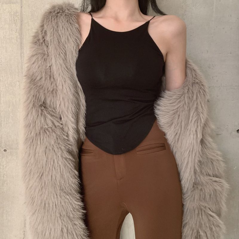 Fixed cup, beautiful back, camisole underwear women, breathable anti glare bottom layer, integrated pad for chest_voghion.com