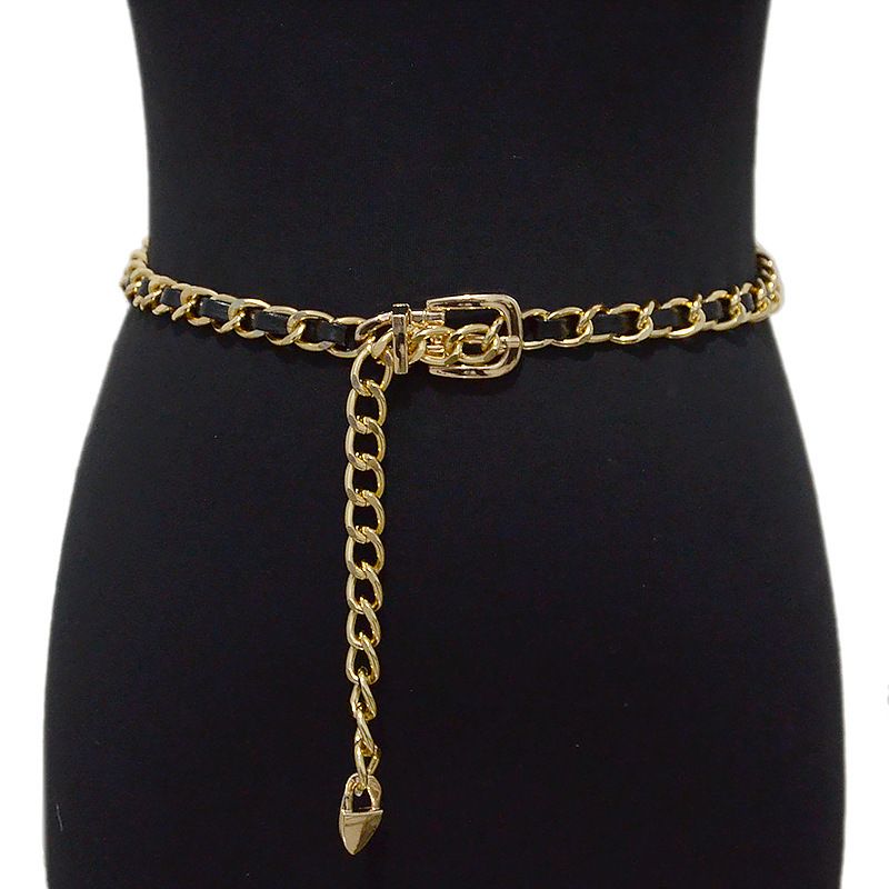 Liebesanhänger, kleiner duftender Wind, Metallnadelschnallenkette, Gürtel, PU-gewebte Dekoration, Siegel, Taillenkette_voghion.com