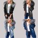Jeansjacke für Damen 2023 Mode Damen Trendige Jeansjacke Top Neu in Oberbekleidung 2000er Jahre Ästhetische Kleidung für Damen_voghion.com