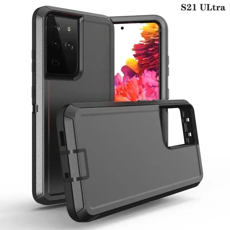 Custodia Armor Otter X Box per Samsung Galaxy A55 S23 S22 S21 S20 S24 Ultra S10 S8 S9 Note 20 10 Custodia antiurto resistente_voghion.com