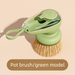 Automatic Liquid-Dispensing Dish For Pots, Kitchen Household Scrubber, Lazy Press-Type Non-Damaging Pot Cleaning Brush_voghion.com