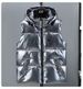 Gilet da uomo in piumino autunno e inverno in caldo stile coreano alla moda, lucido, senza lavaggio, in cotone per coppie_voghion.com