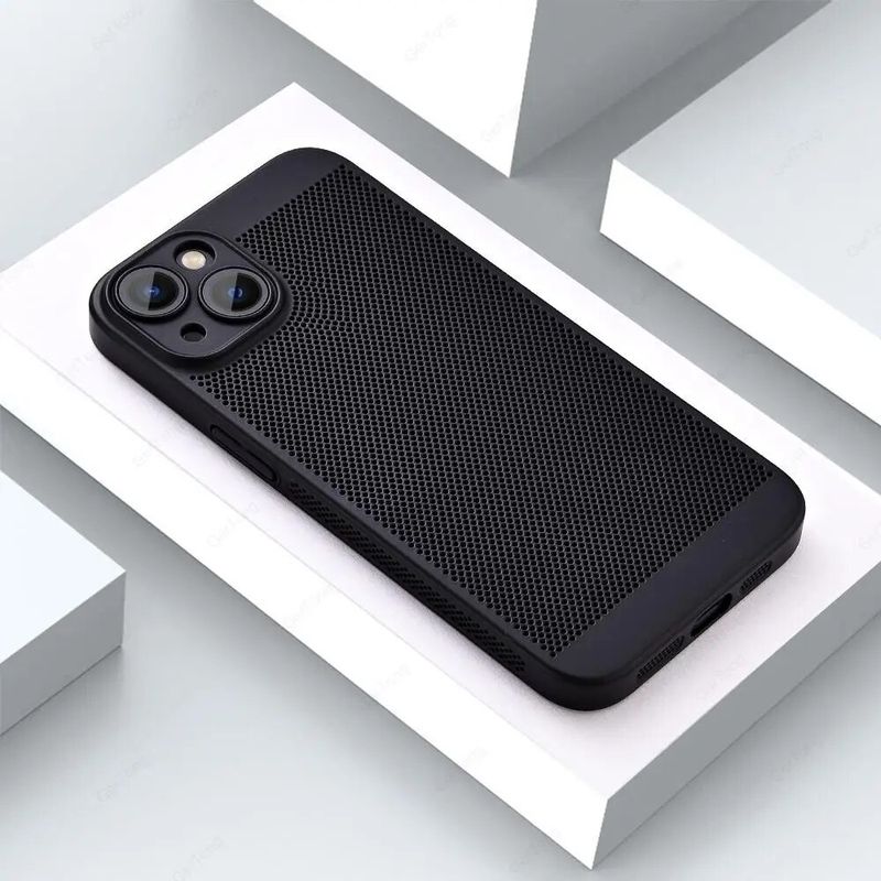 Wärmeableitungs-Telefonhülle für Samsung Galaxy S24 S22 S21 Ultra S20 FE S23 Plus S20FE Stoßfeste Kühlung Harte PC-Abdeckung_voghion.com