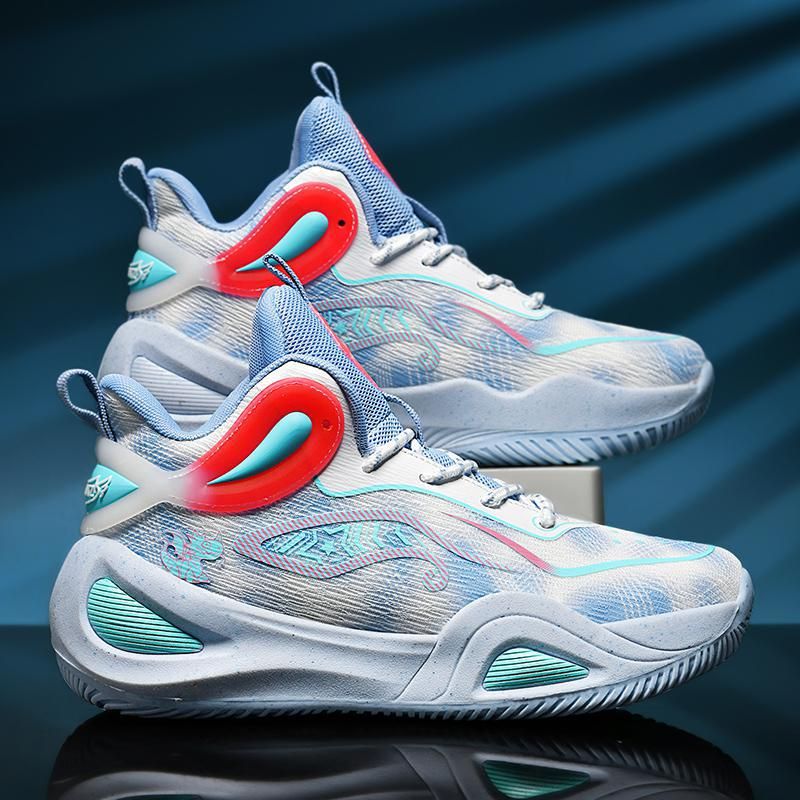 Basketball shoes men and women couple models summer new outdoor fashion casual sneakers non-slip tide shoes_voghion.com